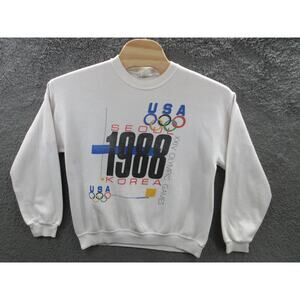 1988 Seoul Olympics Sweatshirt Team USA Vintage Size XL STS Graphics